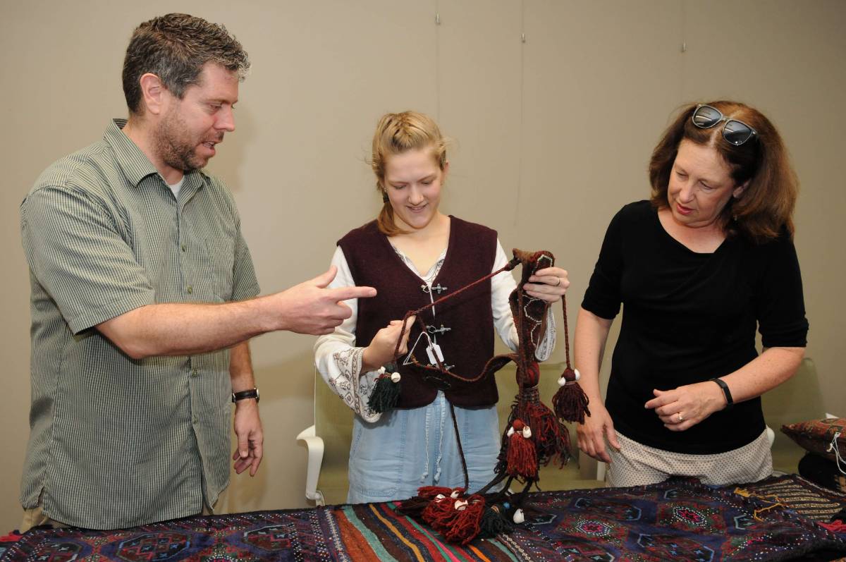 Charles Mason, Caleigh White and DebraSwanson