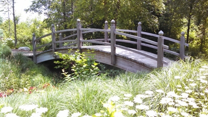 The bridge at Morningside Park