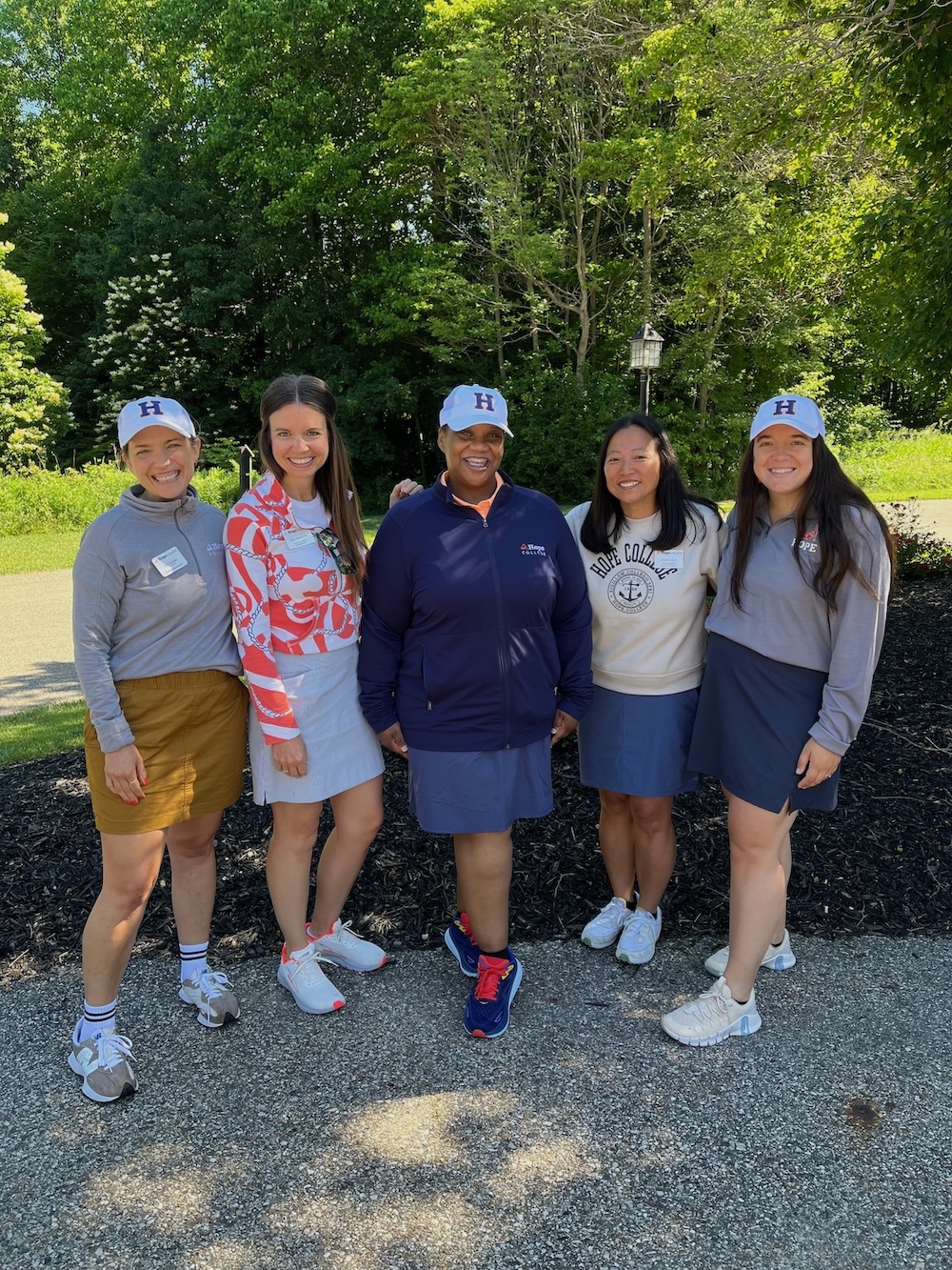 Alumni Engagement Team at the Golf Outing in 2024