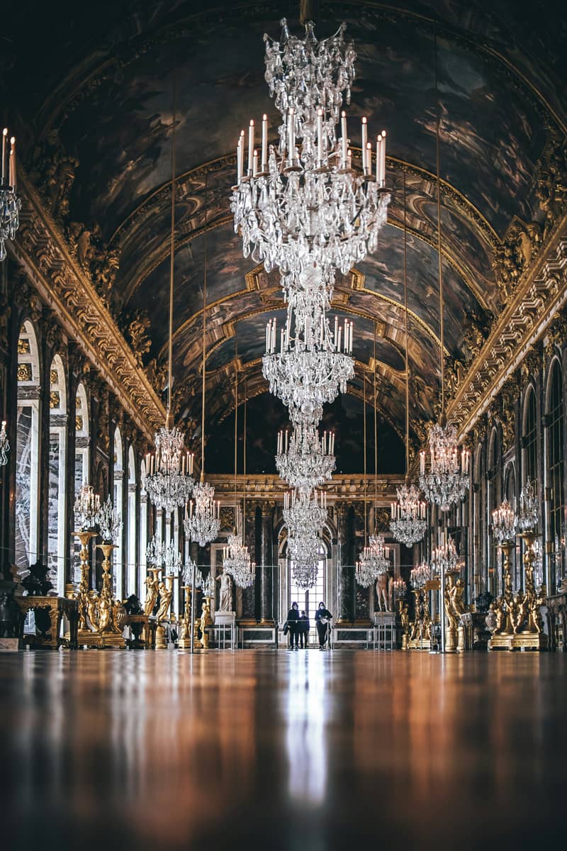 The Hall of Mirrors in Versailles