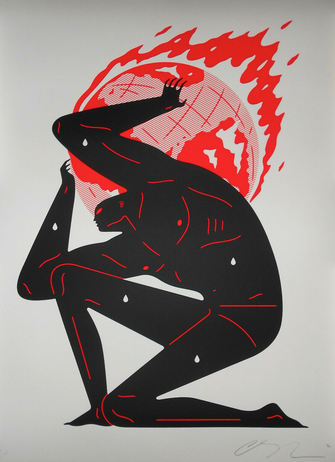 Earth on Fire by Cleon Peterson