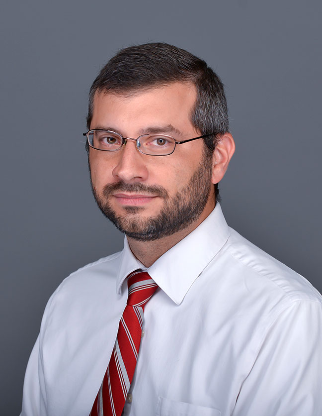 A photo of Dr. Jared Ortiz