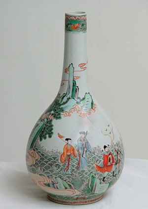 Vase with Eight Daoist Immortals