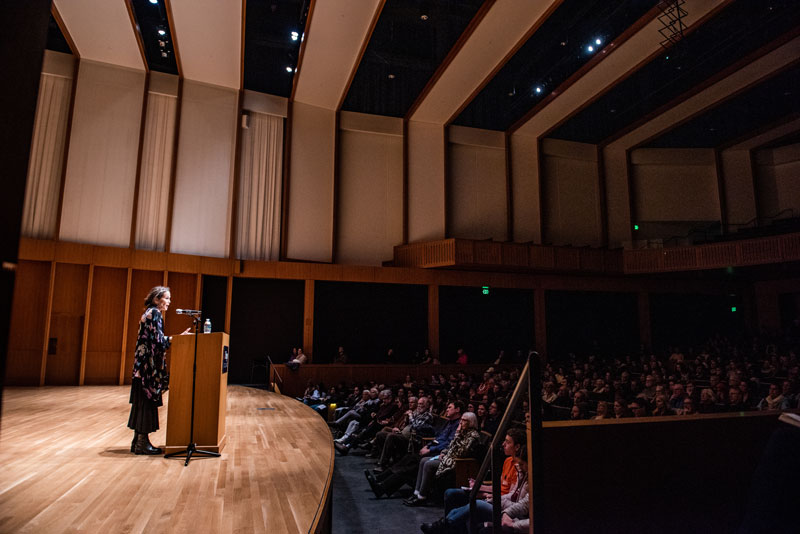Julia Alvarez delivers the 2019 Big Read keynote address