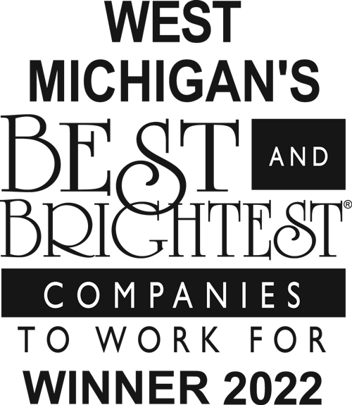 West Michigan Best and Brightest 2022 Winner logo