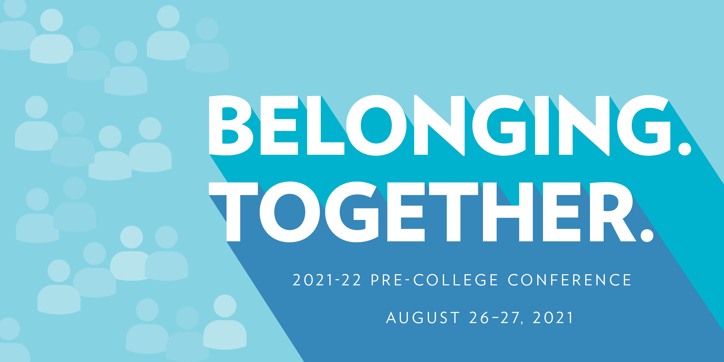 White text on blue background "Belonging. Together."