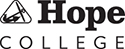 Hope College - All black vertical logo