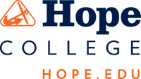 Hope College - All blue vertical logo