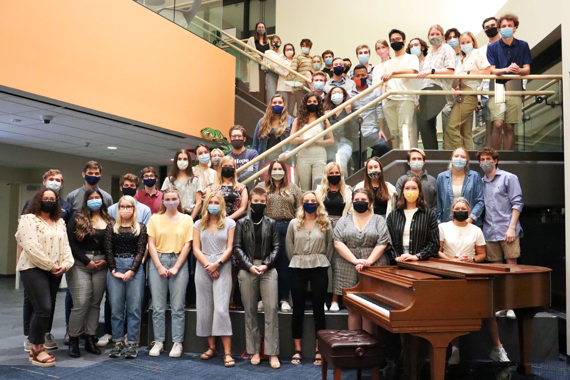 Group photo of the 2021 Student Congress members.