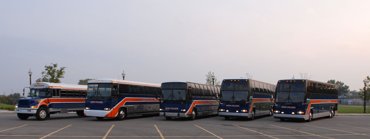 Hope College bus fleet